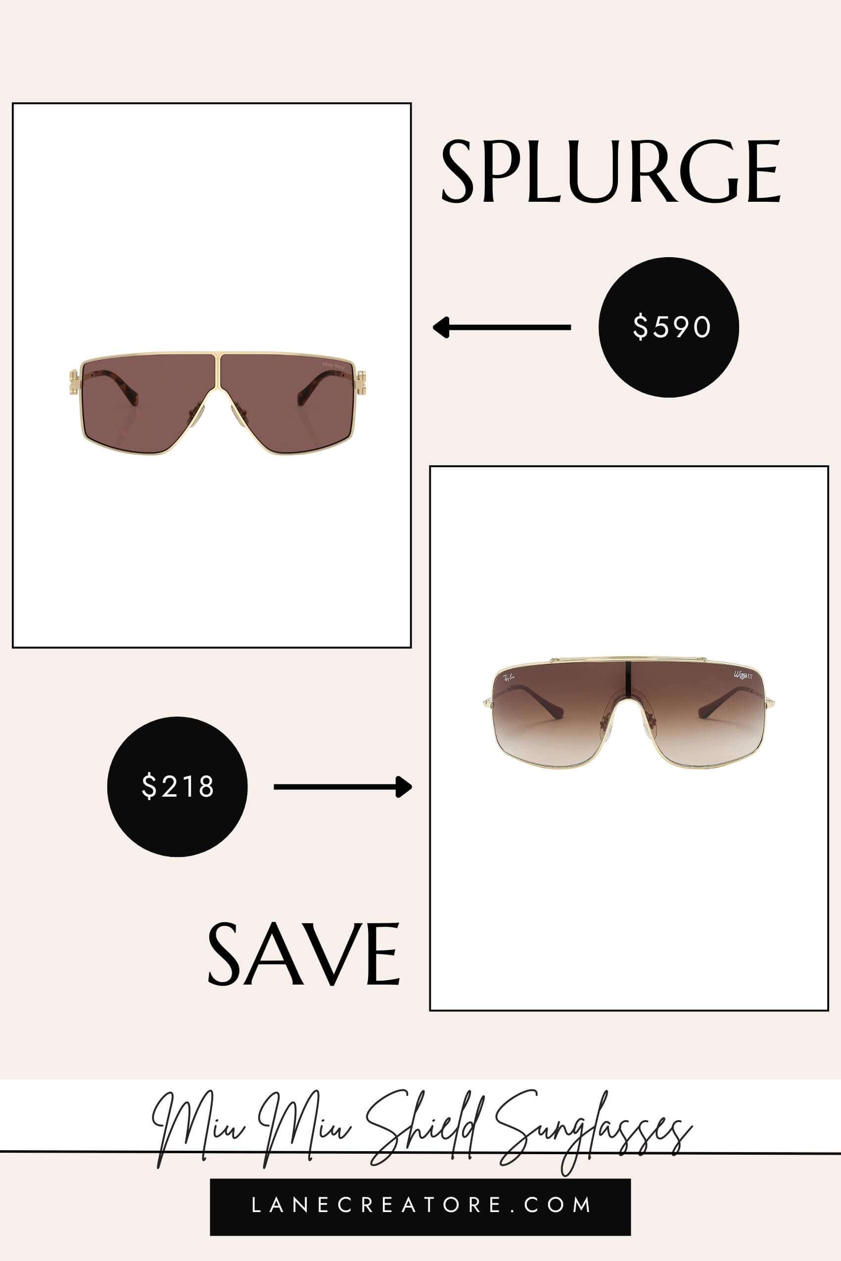miu miu shield sunglasses dupe