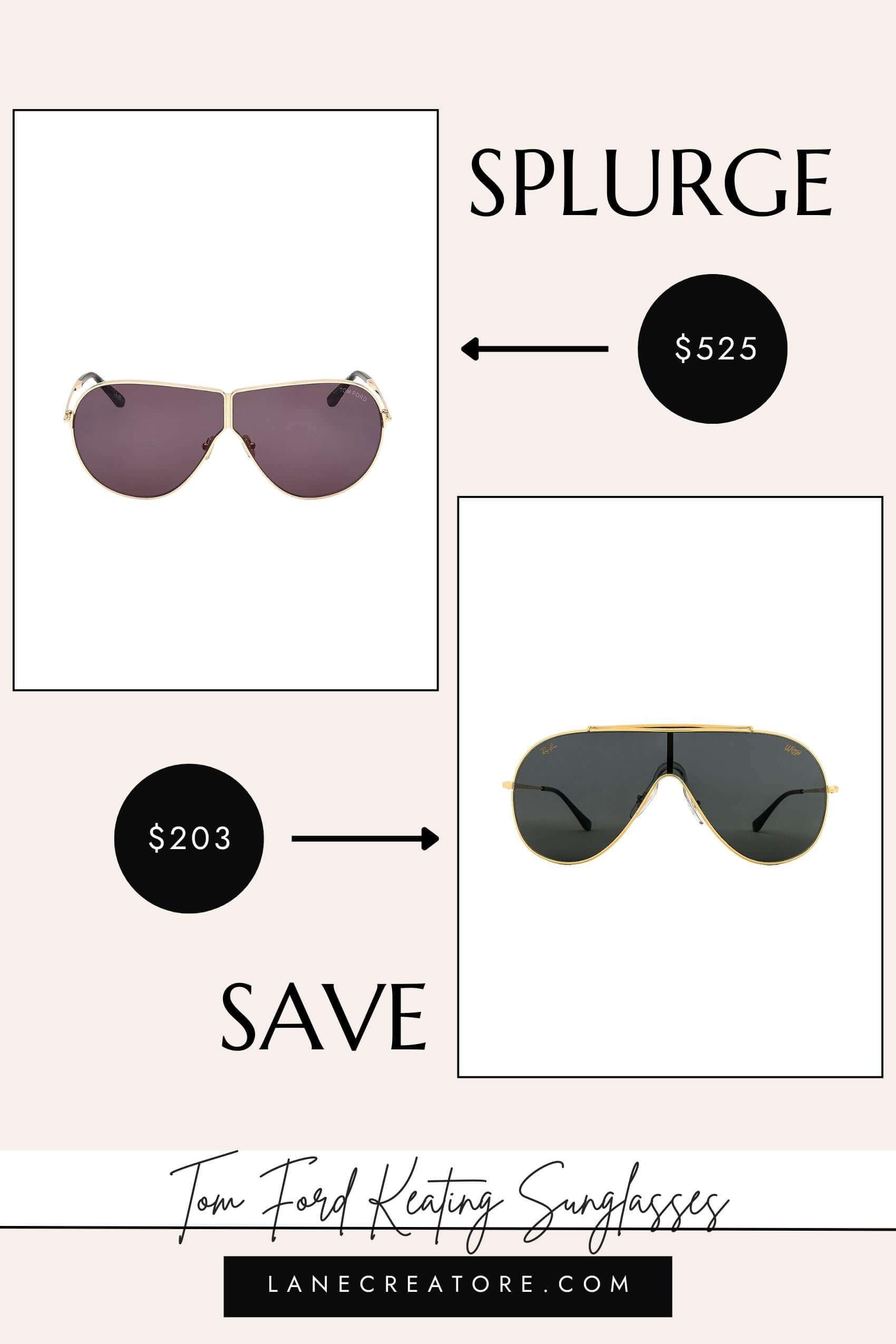 tom ford shield sunglasses dupe