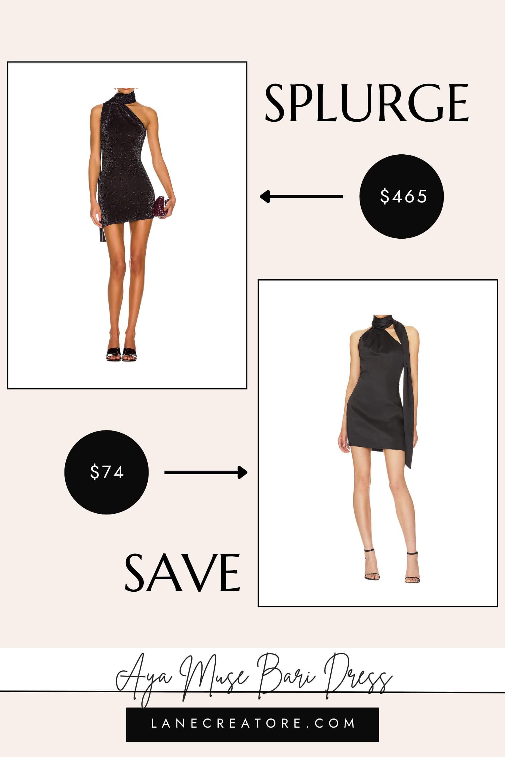 aya muse bari dress dupe