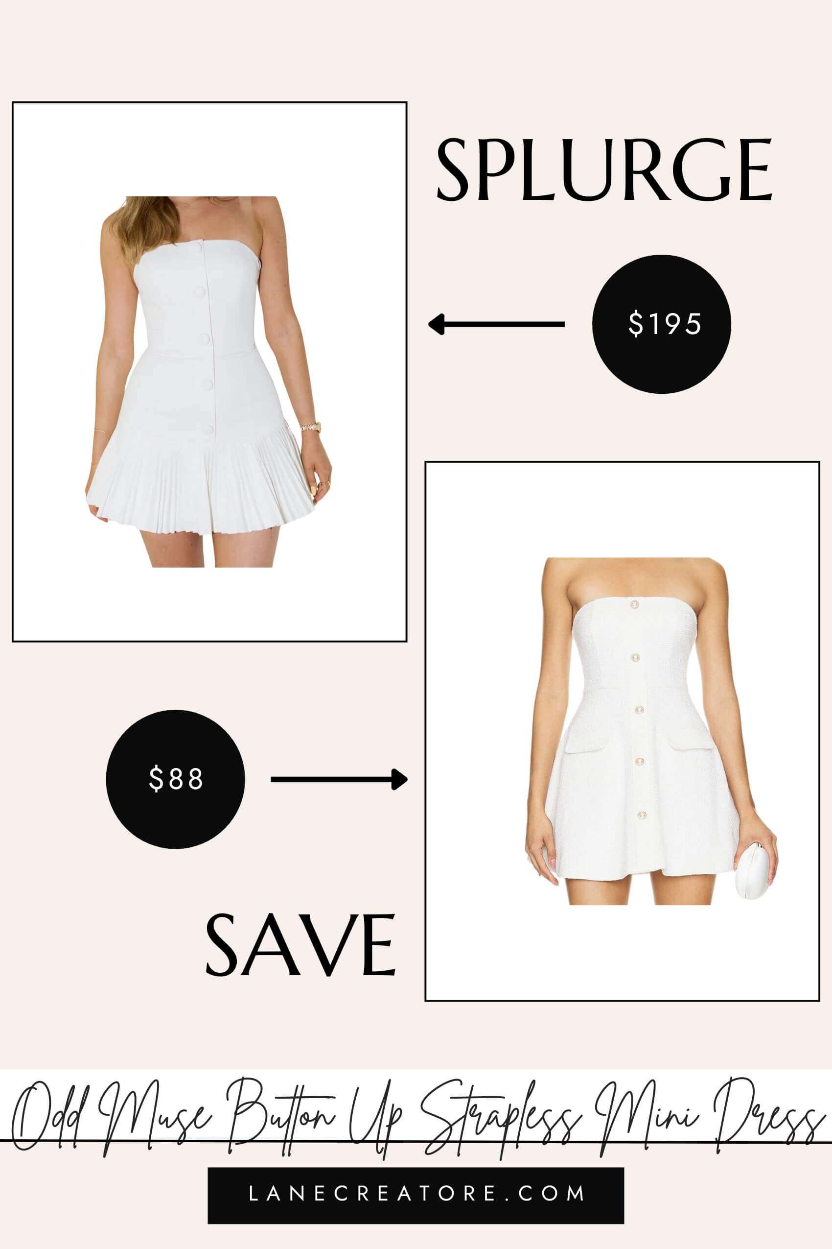 odd muse button up mini dress dupe