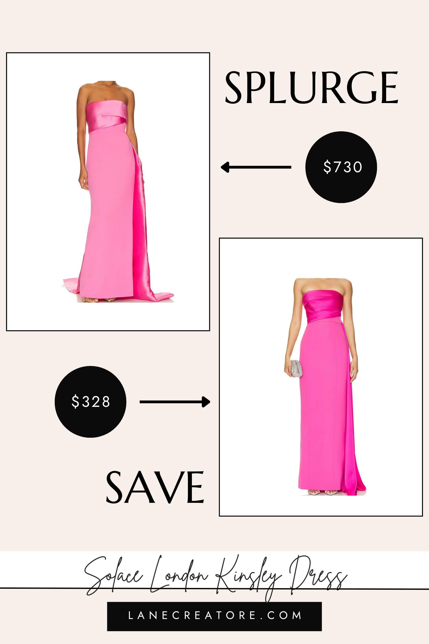 solace london kinsley dress dupe