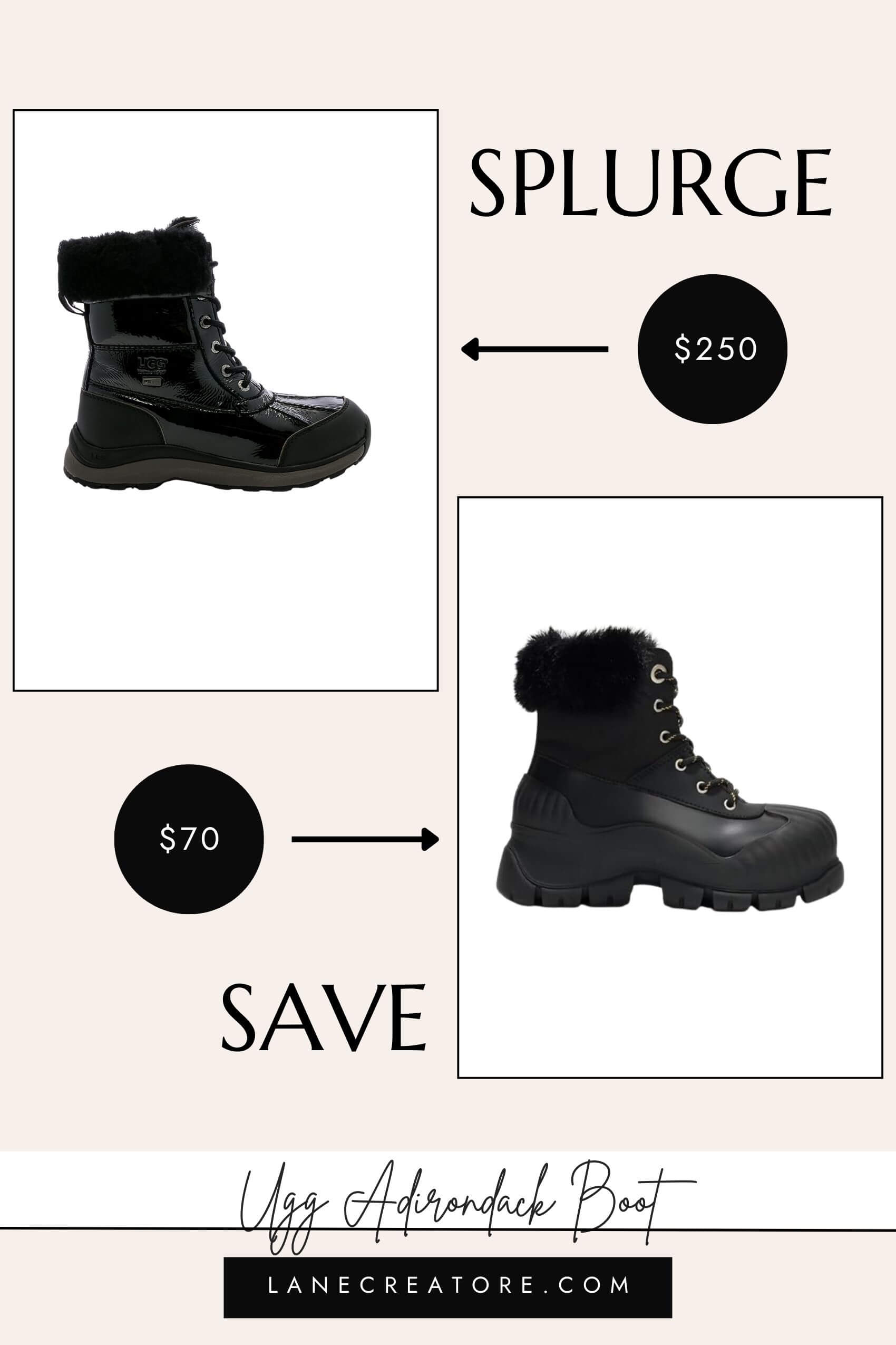 ugg adirondack boot dupe